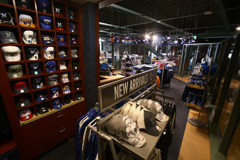 Brewers Team Stores By Majestic – Miller Park - RAMLOW/STEIN Architecture +  Interiors - Milwaukee, Wisconsin